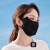 Mascarilla de Seda de Hielo para Mujeres en Verano, Protección Solar, Protección UV, Cubre Rostro, Delgada, Transpirable, Nueva Mascarilla de Hielo de Seda de Gasa para Protección de Ojos