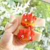 Calcifer Llama Pequeña Dibujo Animado Alzapaños para Cortina Accesorio de Decoración de Cortina Adorno para Habitación Infantil Regalo Divertido