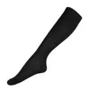 C Calcetines de compresión elásticos de venta caliente transfronterizos, unisex, para correr y ciclismo, calcetines deportivos de nailon de color liso, calcetines moldeadores de pantorrilla