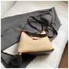 Bolso de Axila Popular de Moda para Mujer 2025 Nuevo Retro Textura Mate Bolso Cruzado Gran Capacidad Bolso de Hombro para Viajes