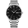 Marca Suiza Nuevo Reloj Impermeable Luminoso para Hombre Reloj de Cuarzo de Negocios Transmisión en Vivo Comercio Exterior Modelo Popular Dropshipping