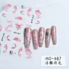 2026 Adesivos para Unhas Ano Novo Atacado Dragão e Fênix Auspiciosos Relevo Fênix Lótus Peixe Koi Unha Decorativa Usável Adesivos de Unha