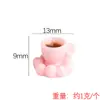 Yqt Mini Prato Nuvem Xícara de Café Resina Brinquedo Alimentício Acessórios Cena Miniatura Enfeites de Mesa Materiais DIY Feitos à Mão