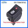 7700678762 adequado para acessórios do carro Renault R5 interruptor único do levantador de vidro interruptor do vidro elétrico