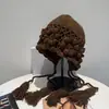 Gorro de Punto Hecho a Mano Estilo Bohemio Retro para Mujer, para Viajes de Otoño e Invierno en el Oeste de Sichuan, Gorro de Lana Cálido que Protege los Oídos