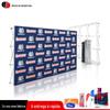 Personalizado dragnet portátil display rack liga de alumínio poster rack chão a piso publicidade rack assinatura sign-in mesa de fundo parede de fundo