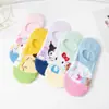 Venta Directa de Fábrica Calcetines de Algodón Sin Talón Antideslizantes para Mujer Estilo Japonés Comercio Exterior Nuevo Modelo de Verano Venta al por Mayor 200N