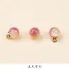 Botones Qipao Imitación Jade Río Estelar Luz Fluyente Perlas Nuevo Traje Tang Chino Hanfu Botones Decorativos Accesorios de Ropa DIY