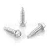 Clavo para Suture de Pared Hexagonal con Cola de Taladro Bi-Metal Recubierto de Titanio M6.4