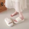 Pantuflas de Mujer 2026 Primavera Nuevo Estilo Uso Exterior Velcro Plataforma Suela Gruesa Cómodas Moda Versátiles Zapatos de Playa Ins