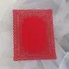 Tarjetas Postales Caladas Cortadas con Láser con Agujeros Pequeños Que No Se Amarillean, Tarjetas de Encaje Láser, Bordes para Diarios, Impresión de Tarjetas de Boda