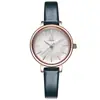 SHENGKE SHENGKE K8012 Reloj de Cuarzo Redondo Casual Simple Nuevo para Estudiantes Coreano para Mujer Correa de Agua