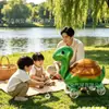 Suministros para vendedores ambulantes: carritos de juguete para niños, globos de papel de aluminio, juguetes de dibujos animados para niños con ruedas, para mercados nocturnos de plaza y decoraciones de fiesta de cumpleaños