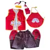 Traje Nezha Infantil Roupas Iguais do Menino Diabo que Agita o Mar Fantasia para Meninos e Meninas Fantasia para Apresentação de Animação