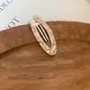 Pasador de Acetato Ovalado con Letra Moda Simple Versátil Temperamento Pin de Pato para Cabello Roto Flequillo Pin Lateral Accesorio para el Cabello para Mujeres