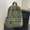 Mochila xadrez estilo coreano 2026 transfronteiriça, uma mochila diária de grande capacidade, leve e simples para estudantes do sexo feminino