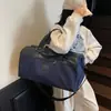 2026 Nuevo Modelo Bolsa de Viaje para Trayectos Cortos de Gran Capacidad Bolsa de Almacenamiento Ligera Bolso Tote de Hombro para Viajes y Fitness