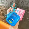 Máquina Divertida de Pegar Bolas, Chaveiro Pegador de Bonecas Portátil, Brinquedo para Estudantes, Mini Máquina Pegadora de Bonecas, Chaveiro, Pingente de Mochila