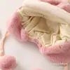 Gorros para Bebés y Niños Pequeños para Otoño e Invierno, Gorros Cálidos y Engrosados con Protección para las Orejas para Bebés Niñas, Gorros de Felpa a Prueba de Viento para Viajes de Pocos Meses
