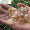 Acessórios de Anel de Corrida de Ágata Natural Bonito, Anel de Calcedônia Cristal de Gelo Pulseira DIY Brinquedo de Mão Acessórios de Anel de Corrida Atacado