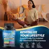 Listo para Stock Transfronterizo Cápsulas de Ashwagandha Glicinato de Magnesio Magnesio L-Teanina Cápsulas Nutricionales Producto Popular de Exportación