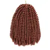 Temu/shein/Amazon Trança Africana Spring Braid Spring Twist Hair 8 polegadas a 12 polegadas Trança