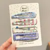 Lindo Pasador de Pinza de Gota de Agua de Colores para Niños, Pasador para la Parte Posterior de la Cabeza para Fijar Cabello Suelto, Pasador para el Flequillo Lateral, Accesorio para el Cabello de Niña Pequeña