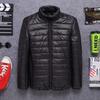 Outono/Inverno 2022 Novas Roupas Leves de Algodão Masculino Colarinho Vertical Curto Estudante do Ensino Médio Forrado de lã Com Capuz Plus Size Casaco Masculino