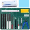 Kit de Herramientas Profesional de 25 Piezas para Maquetas Gundam, Herramientas Manuales para Construcción de Hobby, Tijeras, Pinzas, Cuchillo de Escultura, Herramientas de Lijado