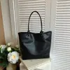 Comercio Exterior Europeo y Americano Simple Tejido para Mujer 2026 Versión Coreana Retro Gran Capacidad Simple para Viajes Diarios Bolso de Hombro Tote