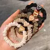 Goma para el pelo con forma de corazón, Scrunchie de alta elasticidad, Diseño elegante y sencillo, Diadema de moda para mujer