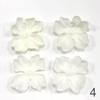 Simulación 4 cm pieza de hortensia no tejida pasador antiguo DIY abanico tocado accesorios para ropa al por mayor