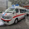 Fabricante de Ambulância de Transferência de Eixo Longo Foton G7 Veículo de Emergência 120 Ambulância de Pressão Negativa Veículo de Resgate Médico
