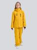 Conjunto de Traje de Esquí Kuangjian para Niños y Niñas, Impermeable y Cálido para Exteriores en Invierno, Chaqueta y Pantalones de Esquí Gruesos Acolchados de Algodón para Niños