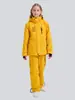 Conjunto de Traje de Esquí Kuangjian para Niños y Niñas, Impermeable y Cálido de Invierno para Exteriores, Espesado, Ropa para Snowboard y Esquí