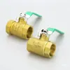 Válvula de bola interruptor de agua válvula completa 4 puntos dn15 válvula 6 puntos dn20 resistente a altas temperaturas 1 pulgada 2 válvula de bola 25 agua del grifo 50