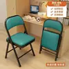 Silla de tocador simple para dormitorio, Silla con respaldo para sala de estudio, Silla de invitado para comedor, Silla plegable para el hogar, Asiento cómodo para la sala de estar