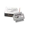 Cuchillas de Maquinilla para Cejas para Mujeres, Set de Maquinillas para Cejas, Herramienta de Cuchilla para Cejas, Tipo Seguro para Maquilladores y Principiantes, Cuchillas de Maquinilla para Pedicura