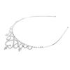 Tocado de estilo coreano con corona dorada popular para niñas, accesorios para el cabello, corona de princesa para niñas, diadema con diamantes de imitación de alto rendimiento