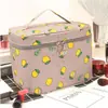 Bolsa de Maquillaje del Fabricante en Stock, Versión Coreana, Impermeable, Neceser de Gran Capacidad, Bolsa de Almacenamiento Simple y Elegante para Mujer, Estilo Ins