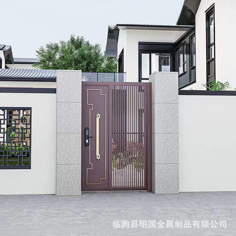 简约现代庭院门