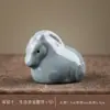 Venda Direta de Fábrica Pet de Chá do Zodíaco Cerâmico Forno Ge Rachado Adequado para Decoração de Mesa de Chá Brinquedo de Chá Criativo para Casa