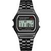 Punto de Venta al por Mayor A159 Estilo Original Popular Europeo y Americano F91W Ultra-Delgado Correa de Acero F-91W Reloj Digital