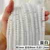 Ábaco de Vidro Contas Espaçadoras Acessórios Pulseira Não Desbota Colar Contas Pulseira DIY Contas de Vidro Contas Soltas Espaçador