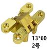Bisagra Oculta de Acero Inoxidable Silenciosa para Puerta Invisible Apertura y Cierre de 180 Grados Bisagra Cruzada Oculta para Mesa Plegable de Madera