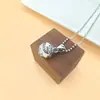 Colgante de payaso de plata de ley s925 para hombres y mujeres Moda vintage Accesorios de moda Cadena de lana Marca de tendencia Accesorios de nicho Hip Hop