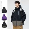Nueva chaqueta para hombre 12023, otoño e invierno, estilo coreano, moderna, holgada, con capucha, ropa de trabajo, abrigo para hombre, ropa para hombre