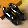 Uau, Sapatos de Couro de Tamanho Grande Feitos Sob Medida para Homens, Sapatos Formais de Negócios, Sapatos de Couro com Cadarço e Bico Fino, Sapatos de Casamento Estilo Britânico, Sapatos Masculinos Estilo Coreano