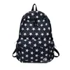Mochila Coreana de Alta Calidad Ligera para Estudiantes de Secundaria y Preparatoria, Bolsa Juvenil para Viajes y Campus, Mochila de Estrellas