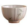 Mesa de Hielo Pintado a Mano Bambú Shinohara Copa Redonda de Loto Copa Maestra para el Hogar Copa para Cata de Té Taza de Té de Cerámica Taza de Té Kung Fu Taza Personal